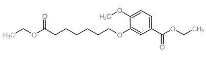 cas no 1012057-22-5 is ETHYL 3-((7-ETHOXY-7-OXOHEPTYL)OXY)-4-METHOXYBENZOATE