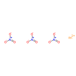 cas no 10139-58-9 is rhodium(+2) cation trinitrate