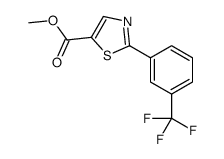 cas no 1018975-69-3 is METHYL 2-(3-(TRIFLUOROMETHYL)PHENYL)THIAZOLE-5-CARBOXYLATE