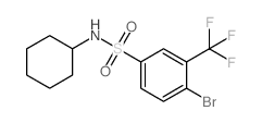 cas no 1020253-02-4 is 4-Bromo-N-cyclohexyl-3-(trifluoromethyl)benzenesulfonamide