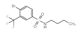 cas no 1020253-05-7 is 4-Bromo-N-butyl-3-(trifluoromethyl)benzenesulfonamide