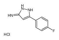 cas no 1025447-54-4 is 5-(4-FLUOROPHENYL)-1H-PYRAZOL-3-AMINE HYDROCHLORIDE