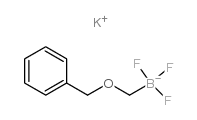 cas no 1027642-25-6 is POTASSIUM ((BENZYLOXY)METHYL)TRIFLUOROBORATE