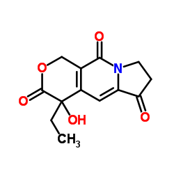 cas no 10298-40-5 is 4-Ethyl-4-hydroxy-7,8-dihydro-1H-pyrano[3,4-f]indolizine-3,6,10(4H)-trione