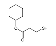 cas no 103604-42-8 is CYCLOHEXYL 3-MERCAPTOPROPIONATE