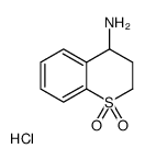 cas no 103659-91-2 is 1,1-DIOXIDO-3,4-DIHYDRO-2H-THIOCHROMEN-4-YLAMINE HYDROCHLORIDE