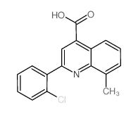 cas no 107027-38-3 is 2-(2-Chlorophenyl)-8-methylquinoline-4-carboxylic acid