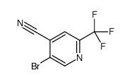 cas no 1070892-04-4 is 5-BROMO-2-(TRIFLUOROMETHYL)ISONICOTINONITRILE