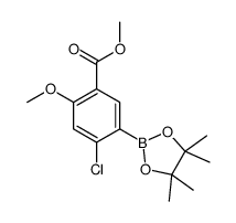 cas no 1070892-90-8 is 4-CHLORO-2-METHOXY-5-(4,4,5,5-TETRAMETHYL-[1,3,2]DIOXABOROLAN-2-YL)-BENZOIC ACID METHYL ESTER