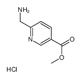 cas no 1072438-56-2 is METHYL 6-(AMINOMETHYL)NICOTINATE HYDROCHLORIDE