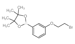 cas no 1073353-91-9 is 2-(3-(2-Bromoethoxy)phenyl)-4,4,5,5-tetramethyl-1,3,2-dioxaborolane