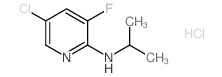 cas no 1073372-10-7 is 5-Chloro-3-fluoro-N-isopropylpyridin-2-amine hydrochloride