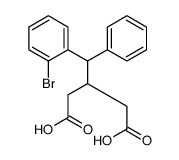 cas no 107520-32-1 is 3-[(2-Bromophenyl)(phenyl)methyl]pentanedioic acid