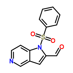 cas no 109113-44-2 is 1-(PHENYLSULFONYL)-1H-PYRROLO[3,2-C]PYRIDINE-2-CARBALDEHYDE