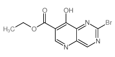 cas no 1098588-16-9 is ETHYL 2-BROMO-8-HYDROXYPYRIDO[3,2-D]PYRIMIDINE-7-CARBOXYLATE