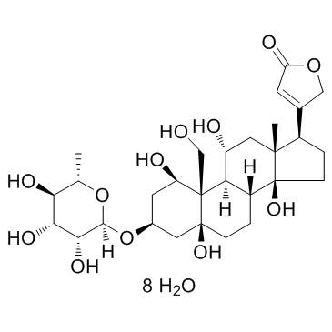 cas no 11018-89-6 is Ouabain Octahydrate