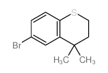 cas no 112110-44-8 is 6-BROMO-4,4-DIMETHYLTHIOCHROMAN