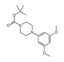 cas no 1121596-71-1 is tert-butyl4-(3,5-dimethoxyphenyl)piperazine-1-carboxylate