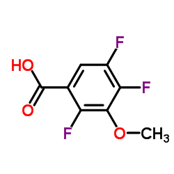 cas no 112811-65-1 is 2,4,5-Trifluoro-3-methoxybenzoic acid