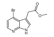 cas no 1134327-78-8 is methyl 2-(4-bromo-1H-pyrrolo[2,3-b]pyridin-3-yl)acetate