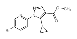 cas no 1150164-26-3 is Methyl 1-(5-bromopyridin-2-yl)-5-cyclopropyl-1H-pyrazole-4-carboxylate