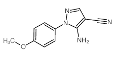 cas no 116884-64-1 is 5-AMINO-1-(4-METHOXYPHENYL)-1H-PYRAZOLE-4-CARBONITRILE