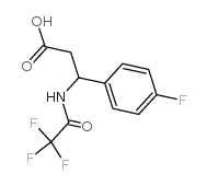 cas no 117291-16-4 is 3-(4-FLUOROPHENYL)-3-(2,2,2-TRIFLUOROACETAMIDO)PROPANOIC ACID