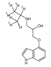 cas no 1185031-19-9 is Pindolol-d7