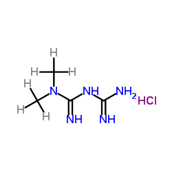 cas no 1185166-01-1 is Metformin D6 hydrochloride