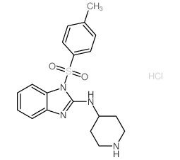 cas no 1185309-92-5 is N-(PIPERIDIN-4-YL)-1-TOSYL-1H-BENZO[D]IMIDAZOL-2-AMINE HYDROCHLORIDE