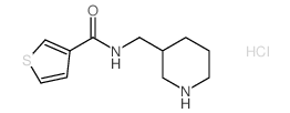 cas no 1185313-04-5 is N-(PIPERIDIN-3-YLMETHYL)THIOPHENE-3-CARBOXAMIDE HYDROCHLORIDE