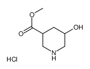 cas no 1186663-43-3 is METHYL 5-HYDROXYPIPERIDINE-3-CARBOXYLATE HYDROCHLORIDE