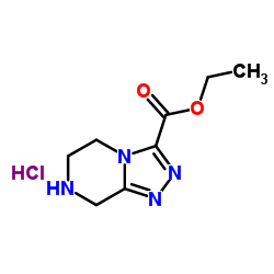 cas no 1187830-58-5 is Ethyl 5,6,7,8-tetrahydro-[1,2,4]triazolo[4,3-a]pyrazine-3-carboxylate hydrochloride