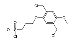 cas no 118943-26-3 is 3-[2 5-BIS(CHLOROMETHYL)-4-METHOXYPHENO&