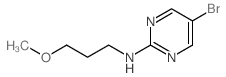 cas no 1189482-51-6 is 5-BROMO-2-(3-METHOXYPROPYLAMINO)PYRIMIDINE