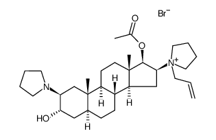 cas no 1190105-65-7 is 2-Pyrrolidinyl Desmorpholinylrocuronium Bromide