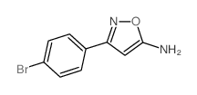 cas no 119162-53-7 is 3-(4-BROMOPHENYL)ISOXAZOL-5-AMINE