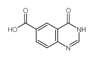 cas no 119437-40-0 is 3,4-Dihydro-4-oxoquinazoline-6-carboxylic acid