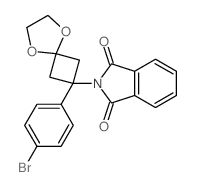 cas no 1199556-86-9 is 2-(2-(4-BROMOPHENYL)-5,8-DIOXASPIRO[3.4]OCTAN-2-YL)ISOINDOLINE-1,3-DIONE