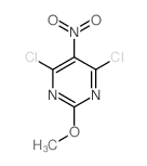 cas no 1200-96-0 is 4,6-dichloro-2-methoxy-5-nitropyrimidine