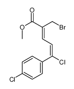 cas no 1204966-43-7 is methyl (2Z,4Z)-2-(bromomethyl)-5-chloro-5-(4-chlorophenyl)penta-2,4-dienoate