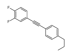 cas no 121118-73-8 is 1,2-DIFLUORO-4-[[4-(TRANS-4-PROPYLCYCLOHEXYL)PHENYL]ETHYNYL]BENZENE