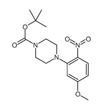 cas no 1215205-93-8 is tert-Butyl 4-(5-methoxy-2-nitrophenyl)piperazine-1-carboxylate