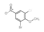 cas no 1215205-94-9 is 1-Bromo-3-chloro-2-methoxy-5-nitrobenzene