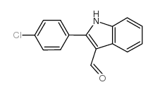 cas no 1217-83-0 is 2-(4-chlorophenyl)-1h-indole-3-carbaldehyde