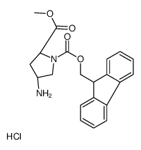 cas no 1217457-62-9 is Methyl (2S,4S)-1-Fmoc-4-aminopyrrolidine-2-carboxylate hydrochloride