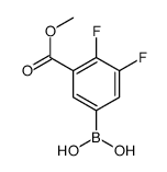 cas no 1217500-74-7 is 3,4-Difluoro-5-(methoxycarbonyl)phenylboronic acid