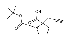 cas no 1217671-12-9 is Boc-(S)-α-Propynyl-proline