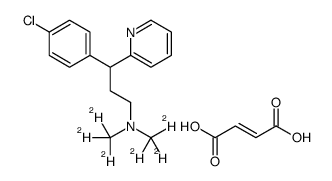 cas no 1219806-45-7 is Chlorpheniramine-d6 maleate