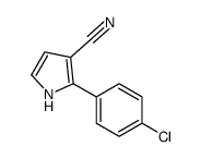 cas no 122453-02-5 is 2-(4-Chlorophenyl)-1H-pyrrole-3-carbonitrile